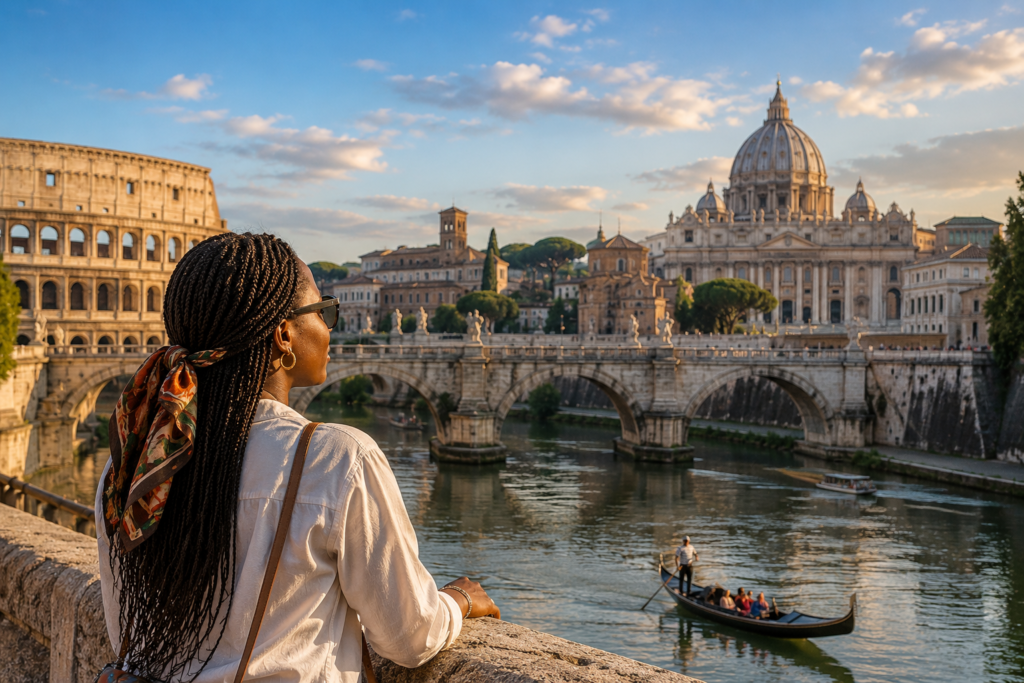 Rome Colosseum Italy Schengen visa destination for Nigerians