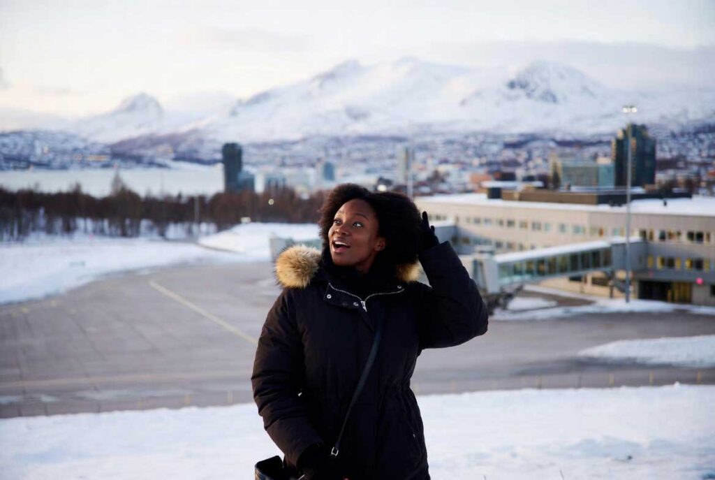 How to Apply for Norway Tourist, Visit & Business Visa from Nigeria 2026: Requirements, Fees, Timeline lady-enjoy-her-holiday-in-norway-after-her-norway-visa-application-in-nigeria